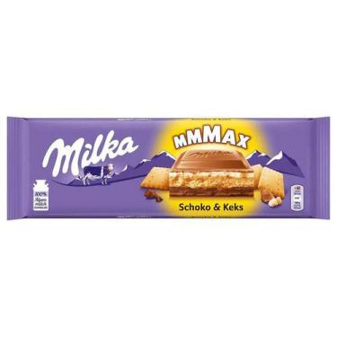 Imagem de Chocolate Milka Choco & Biscuit 300G - Chocolate Ao Leite - Milka