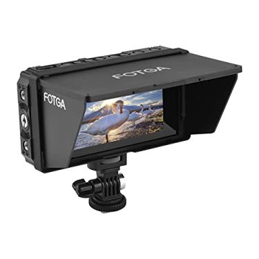 Imagem de Qudai E50S 4K Monitor de campo na câmera de 5 polegadas Touch IPS Screen 2500nits com HDMI 3G-SDI 3D LUT USB Upgrade para DSLR Camera Camcorder
