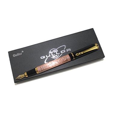 Imagem de Caneta-tinteiro Gullor Chinese Horse M com caixa de presente, Fountain pen-Red Copper