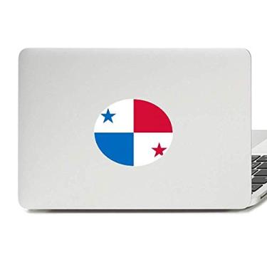 Imagem de Adesivo de notebook com emblema da bandeira nacional da América do Norte do Panamá