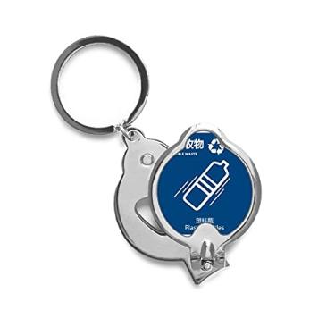 Imagem de Cortador de unhas de dedo reciclável com classificação de resíduos, tesoura de aço inoxidável