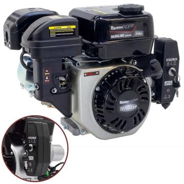 Imagem de Motor à Gasolina 7 HP 4T TF70 com Partida Elétrica TOYAMA