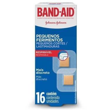 Imagem de Band Aid Pequenos Ferimentos Curativo C/16