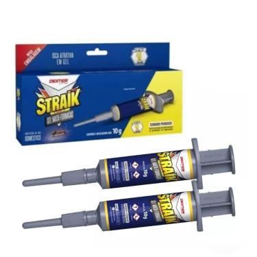 Imagem de Veneno Para Formiga Gel Straik Dexter Latina Mata 72 Horas Kit Com 2 Unidades