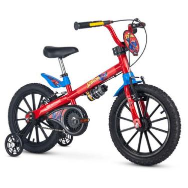 Imagem de Bicicleta Infantil Bike Nathor Homem Aranha 5 A 8 Anos Aro 16