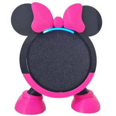 Imagem de Suporte Para Alexa Echo Pop Minnie Pink