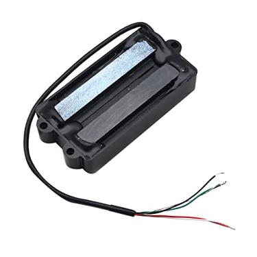 Imagem de Captador de pescoço e ponte para baixo elétrico Music Man, preto estilo aberto 4 cordas Humbucker acessórios para guitarra