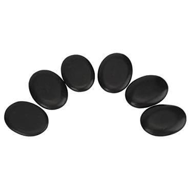 Imagem de Kit Aquecedor De Massagem Com Pedras Quentes, Conjunto De Massagem Com Pedras De Spa Quente De 12 Peças, Pedras De Massagem De Basalto Com Pedras Quentes Para Relaxamento, Músculos E Aumento De Imunid