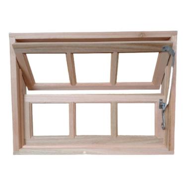 Imagem de Basculante Madeira Eucalipto 0,60x1,20 Cx10cm