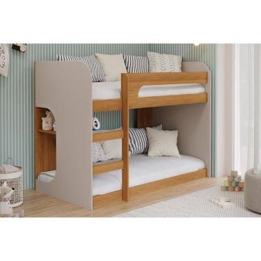 Imagem de Beliche Ema Montessoriana Nature/off White - Cimol