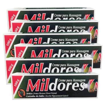 Imagem de Creme para Massagem Pomada Mil Dores 100g (PIERRY WERMON) - KIT COM 6 UNIDADES