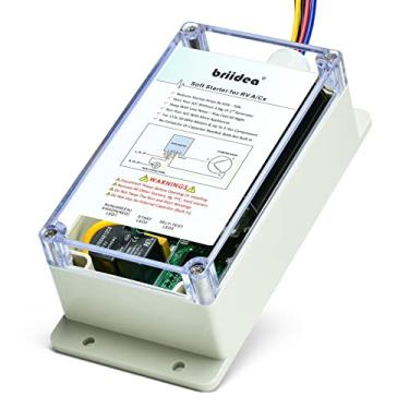 Imagem de Arranque suave para ar-condicionado RV, o acionador de partida suave briidea para RV permite iniciar um ar condicionado e eletrodomésticos com um pequeno gerador