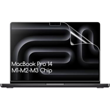Imagem de KEANBOLL Pacote com 2 películas projetadas para MacBook Pro de 14 polegadas (M4 / M4 Pro / M4 Max / M3 / M3 Pro / M3 Max / M2 Pro / M2 Max / M1 Pro / M1 Max) Protetor de tela transparente HD (PET)