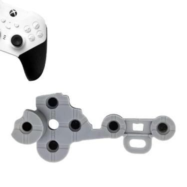 Imagem de 1 Set Silicone Conductive Rubber Pads Replacement for Xbox One Elite Series 2 Controller models 1797 Parts for Adhesive Button Changing Keypad Repair Replacement Part Tool Kit(1797)