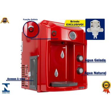 Imagem de Purificador De Água Gelada Alcalina Ionizada Con Magnésio Mg Cor Vermelho 220v Top Life NEW OXI HE MG+ TOP LIFE, TOPLIFE, Purificador, Agua Alcalina com Ozônio Ionizada Refrigerada Top Life Purificador Linha Premium, Filtro Top Life, Purificador Top Life, Purificador Ozonio, Purificador Alcalino, Purificador de Agua Top Life Ozônio