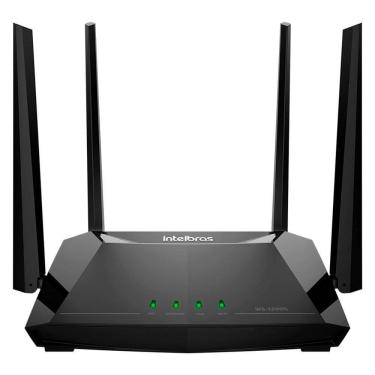 Imagem de Roteador Wi-fi 5g W5-1200g Dual Band Ac 1200mbps 4 Portas Gigabit Intelbras