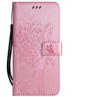 Imagem de Capa de telefone com alça de couro da moda Capa de carteira para Samsung Galaxy J5 J7 2016 J510 J710 J2 Core J4 Prime J6 Plus J8 Pro 2018 Flip PU, G2, Rose Gold, para Samsung J6 2018