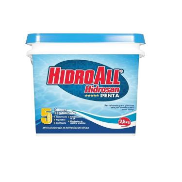 Imagem de Cloro Granulado Hidrosan Penta 5 Em 1 Hidroall 2.5kg