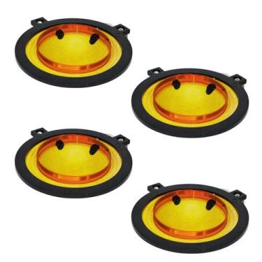 Imagem de 4 Unidades do Reparo Driver Corneta Hdi 320 Fenólico 8 Ohms 100w Rms R