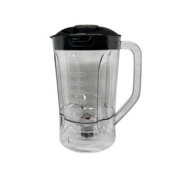 Imagem de Copo P/ Liquidificador Com Tampa Britânia Diamante 800 Preto - PHILCO
