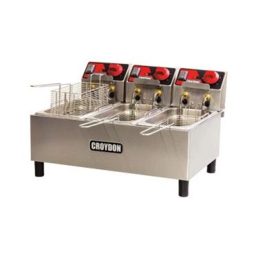 Imagem de Fritadeira Elétrica 3x 3 Litros FC3A Croydon, 220V