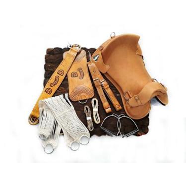 Imagem de Encilha Montaria Sela Cavalo Crioulo Laço Comprido Jm23 - SELARIA SERR