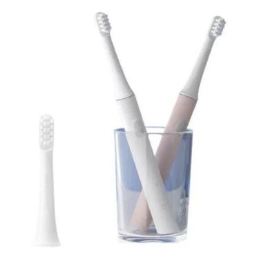 Imagem de Escova Dental Elétrica Recarregável 2 Refis Limpeza Profunda - TOOTHBR