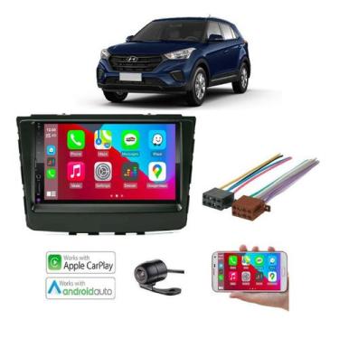 Imagem de Mp5 Multimidia AndroidAuto Carplay Moldura Creta 2019 2020 - Sp. Repos