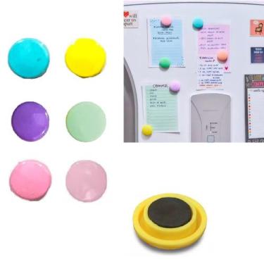 Imagem de 6 Imã Decorativo Prendedor Magnético Geladeira Fotos - Ami
