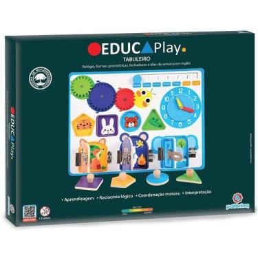 Imagem de Jogo Educativo Madeira Polibrinq BDM27