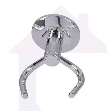 Imagem de Cabide Gancho Toalha Duplo Aço Inox Alumínio Cod-06 - Minha Cazza