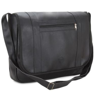 Imagem de Bolsa Pasta Carteiro Bolsa Transversal Masculina Pasta Bolsa Para Note