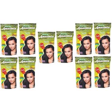 Imagem de Hene em gel amazonia 180gr pouch preto medido (preto natural) - DIVINA