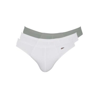 Imagem de Kit com 3 Cuecas Slip Zorba 772 Colorido, Cinza, M