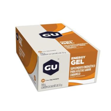 Imagem de Gu Energy Gel Caixa Lacrada Com 24 Sachês, Caramelo