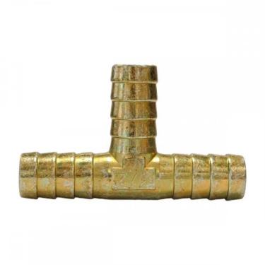 Imagem de Emenda Mangueira De Ar Garden Zamac Te   1/2'' 10163E, Zamac é uma lig