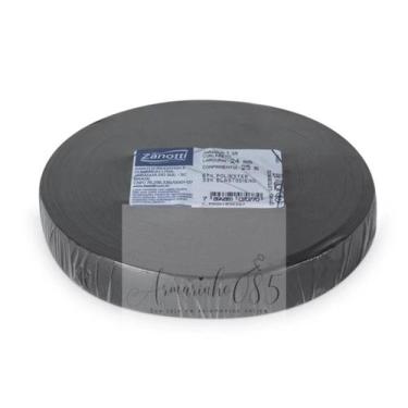 Imagem de Elástico Jaragua Zanotti C/25 Metros - Escolha a largura, Preto, 24mm