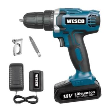 Imagem de Furadeira/parafusadeira a bateria ws2972 bivolt wesco