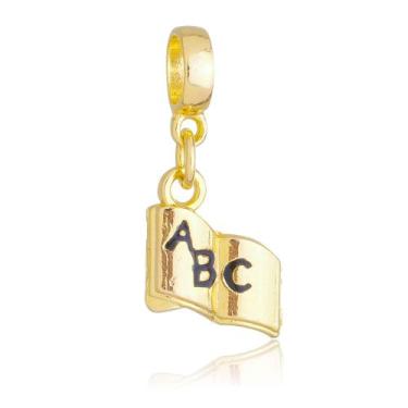 Imagem de Berloques Professora Pedagogia Banhado a Ouro 18k - WORK SEMIJOIAS, Li