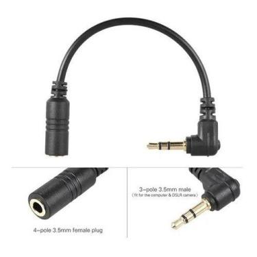 Imagem de Adaptador Microfone Trs Para Trrs Tipo By-cip2 - Comprei Online