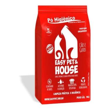 Imagem de Pó Higiênico Serragem Para Gatos Cães Easy Pet & House 1kg Diversos Ar
