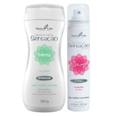 Imagem de Sabonete Sensação Menta + Desodorante Morango com Chantilly - Proteção