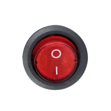 Imagem de Botão Vermelho Geral Plastificadora Gold Máquinas - OkayShop