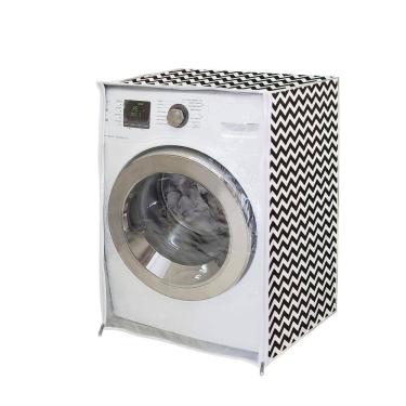 Imagem de Capa De Máquina De Lavar - Zigzag Com Abertura Frontal