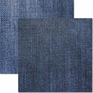 Imagem de Papel para Scrapbook Débora Caixeta Arte Fácil Textura Jeans - SC-703