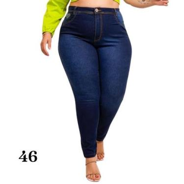 Imagem de Calça Jeans Plus Size Feminina Com Laicra 44 ao 54 0478 - Bellucy Moda