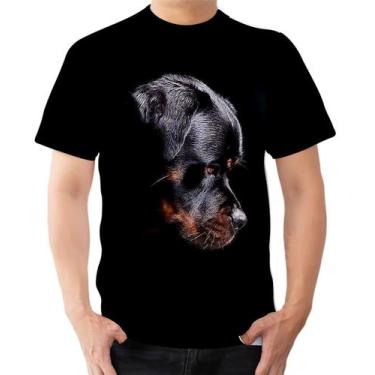 Imagem de Camiseta Camisa Ads  Rottweiler Cachorro Animal cão 8 - Fabriqueta, P