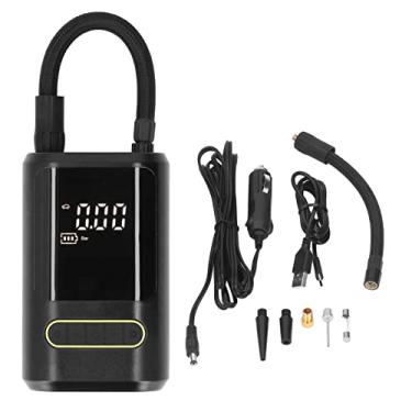 Imagem de Compressor de ar portátil para inflador de pneus Vomeko, bomba para inflar carro, fonte de alimentação LCD digital sem fio D UAL Bomba para inflar pneus para motocicleta elétrica,