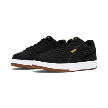Imagem de PUMA Tênis infantil unissex Caven, Puma Preto-puma preto e dourado, 13.5 Little Kid