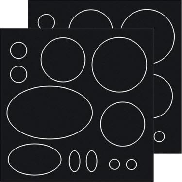 Imagem de Pndeyo 22 peças de remendos de jaqueta acolchoada, adesivo de reparo de nylon autoadesivo, fita adesiva à prova d'água para casacos, roupas, tendas, sacos de dormir, calças de esqui, reparo de buracos